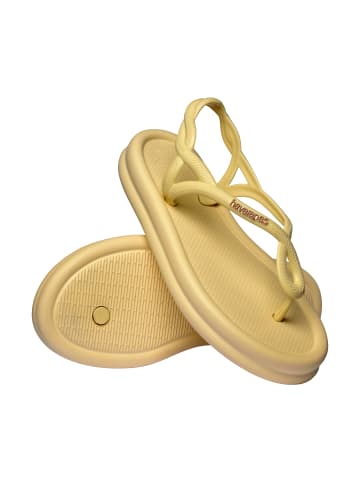 Havaianas Luna Puffed Slip-On-Sandalen Beige