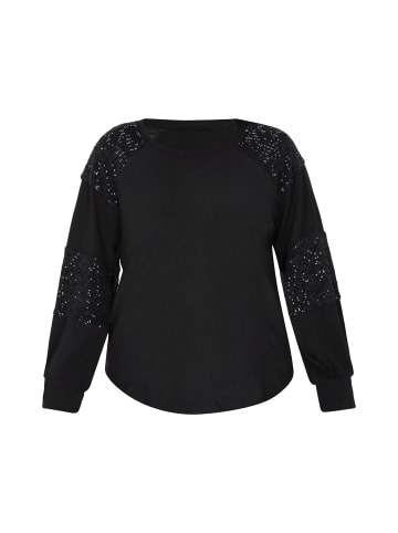 faina Women Plus Size Blouse in Black