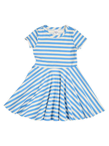 Fred´s World by GREEN COTTON Kurzarmkleid in Ecru/ Marina