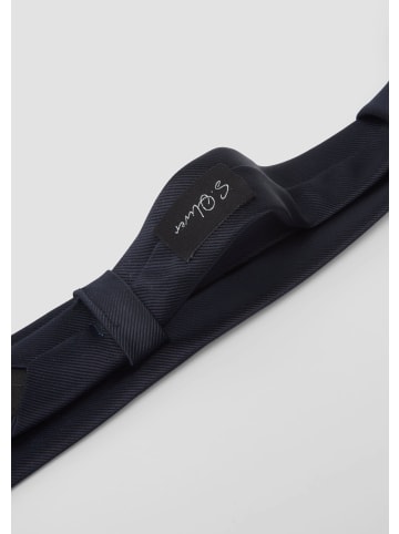 s.Oliver BLACK LABEL Krawatte in Blau