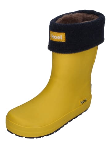 KOEL Gummistiefel WELLIE BARE + SOCK in gelb