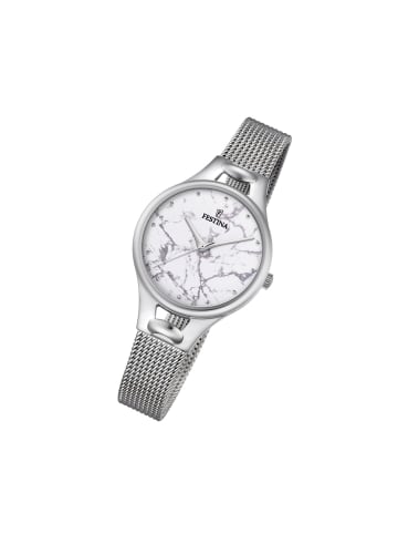 Festina Analog-Armbanduhr Festina Mademoiselle silber mittel (ca. 32mm)