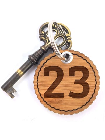 Mr. & Mrs. Panda Schlüsselanhänger 23 ohne Spruch in Braun