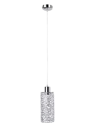 Licht-Erlebnisse Pendelleuchte Ø 10 x (T)120 cm in Chrom