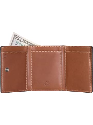 Jekyll & Hide Texas Kreditkartenetui RFID Schutz Leder 7 cm clay