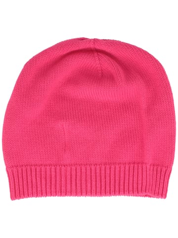 BREITER Sommer-Strickmütze in rot