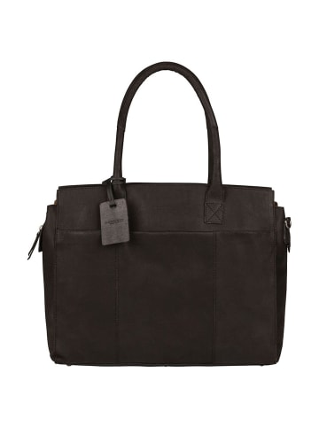 Burkely Vintage Doris - Schultertasche 15.6'' 39 cm in schwarz