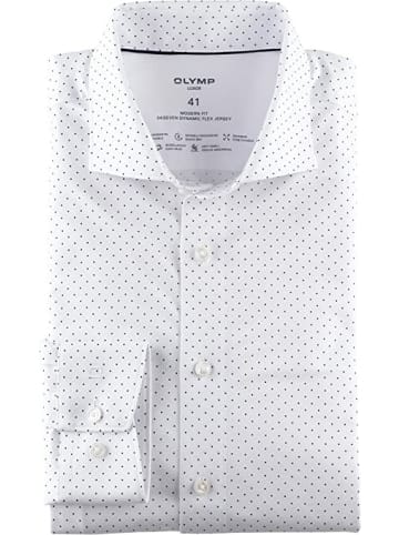 OLYMP  Poloshirt für Herren in weiß