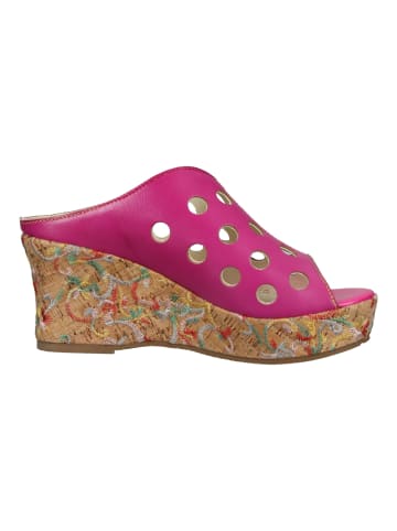 LAURA VITA Clogs in Fuchsia