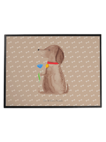 Mr. & Mrs. Panda tischpad Hund Blume ohne Spruch in Hundeglück