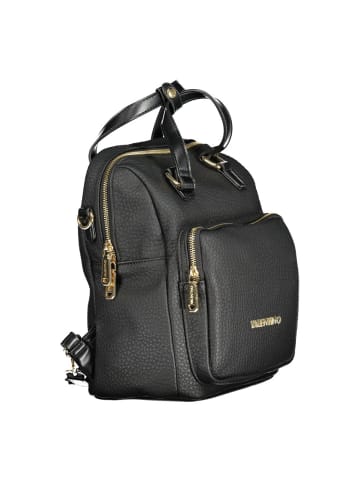 Valentino by Mario Valentino Schwarzer Polyurethan-Rucksack