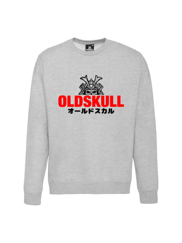 OLDSKULL Sweatshirt in Heather Grey