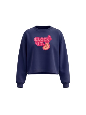 myMo Women Sweatshirt in Navy