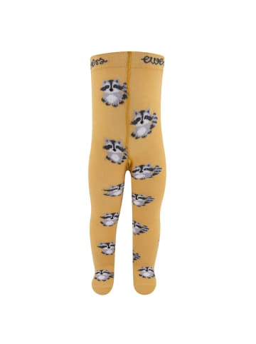 ewers 2er-Set Strumpfhose 2er Pack Waschbär in curry