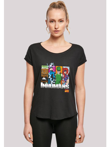 F4NT4STIC Long Cut T-Shirt Marvel Inhumans in schwarz
