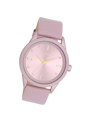 Oozoo Analog-Armbanduhr Oozoo Timepieces pastell-lila groß (ca. 40mm)