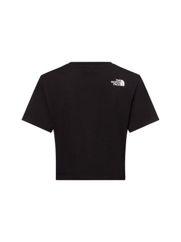 The North Face T-Shirt Simple Dome Cropped in schwarz weiß - 0005