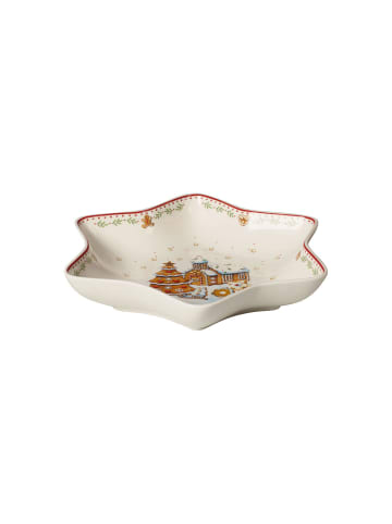 Villeroy & Boch Sternschale Lebkuchendorf Winter Bakery Delight in Bunt 25 x 22 cm in bunt