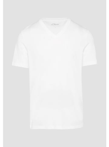s.Oliver T-Shirt in 0100_weiß
