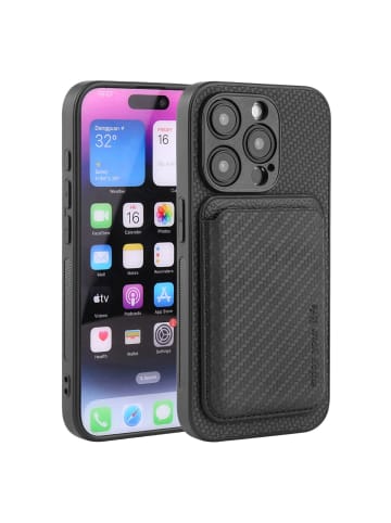 Platyne MagSafe-Hülle iPhone 15 Pro in Schwarz