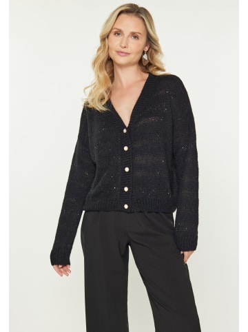 Albee Women Cardigan in Black Multicolor
