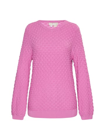 Usha Strick Pullover in Rosa