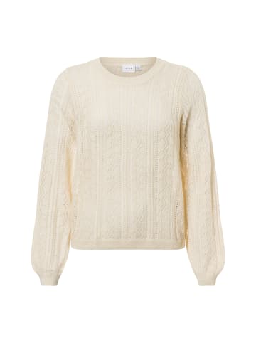 Vila Strickpullover Vipolana in beige - 0001