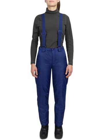 Normani Outdoor Sports Damen 2-in-1 Thermohose Aoraki in Navy