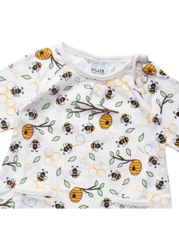 Villervalla Langarmkleid 0091MOA in weiss