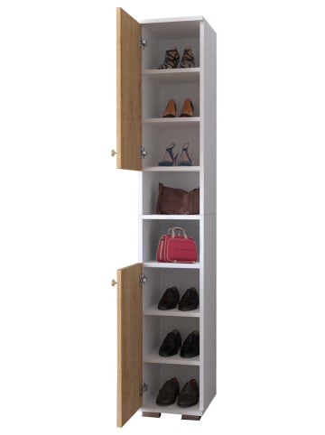 ebuy24 Schuhschrank GadosM 3 Eiche 30 x 33 cm