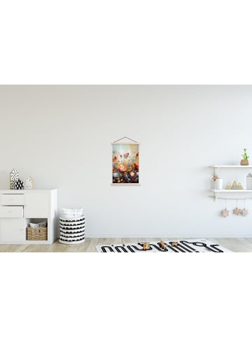 MuchoWow Poster mit Leiste Blumenmeer  (BxH)