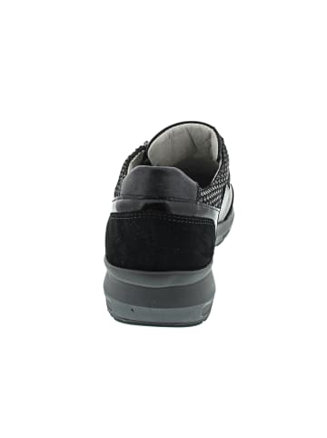 WALDLÄUFER M-Tonia sportlicher Schnürer Schwarz