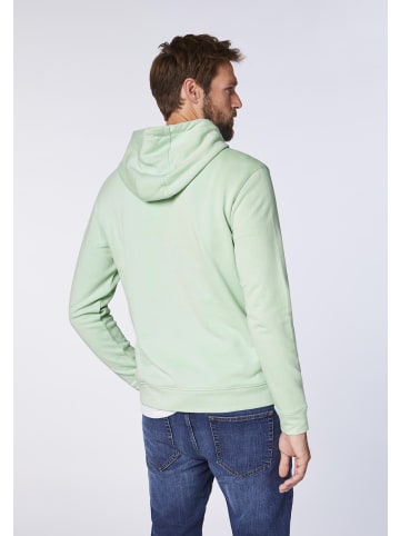 Detto Fatto Hoodie im Basic-Stil in Grün