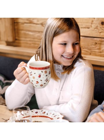 Villeroy & Boch 6er Set Frühstücks-Set Toy's Delight in weiß-rot
