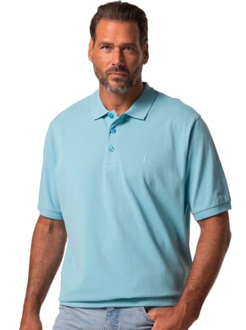 JP1880 Poloshirt in helles blau