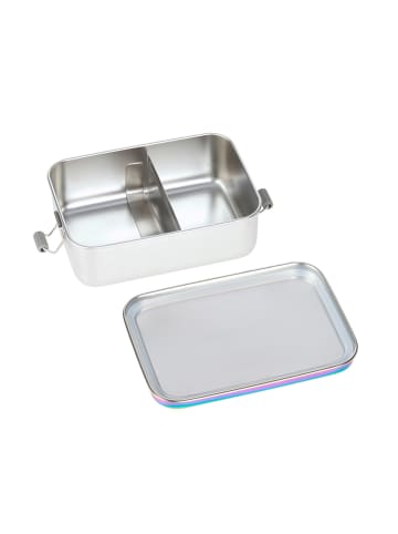 Lässig Lässig Brotdose Kinder - Edelstahl Lunchbox BOLD, rainbow