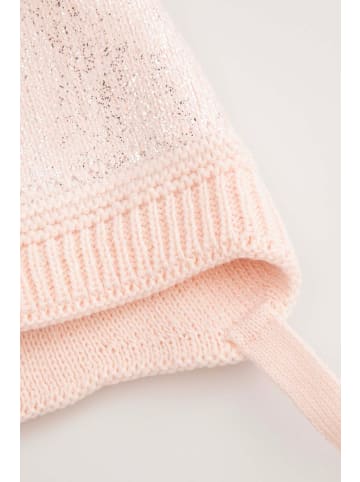 Coccodrillo Wintermütze mit Pompon in rosa