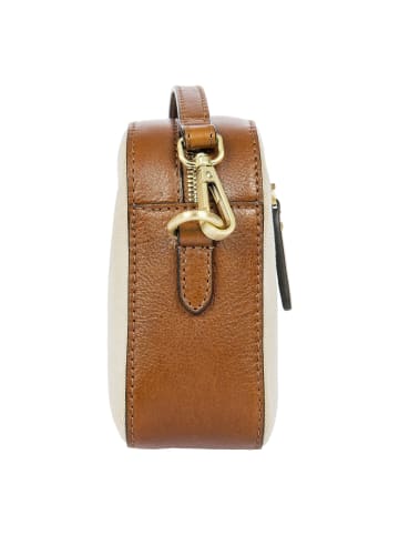 BRIC`s Volterra Trama Umhängetasche Leder 21 cm cappuccino