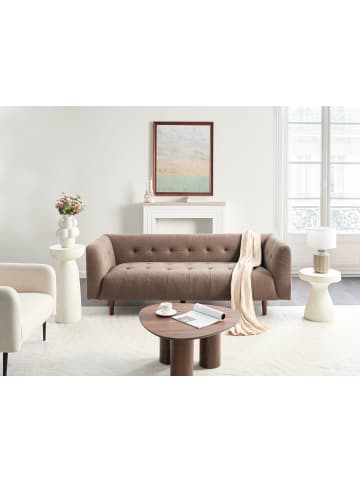 Beliani 3-Sitzer Sofa BYSKE in Braun - (W) 200 x (H) 73 x (L) 78 cm