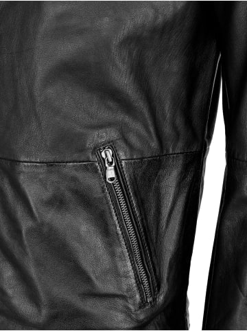 JCC Lederjacke MM21-1-02 in schwarz