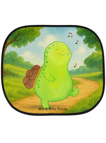 Mr. & Mrs. Panda Sonnenblende Auto Schildkröte Pfeifen Design oh... in Weiß