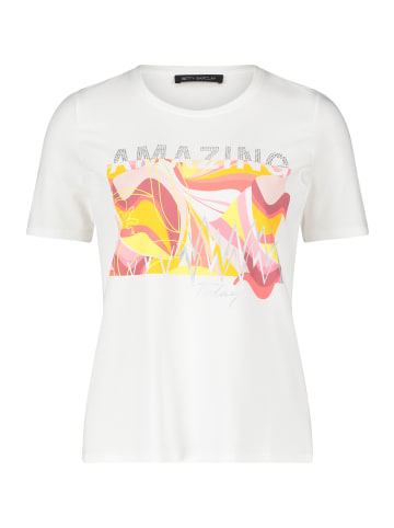 Betty Barclay Basic Shirt mit Placement in Patch Cream/Rosé
