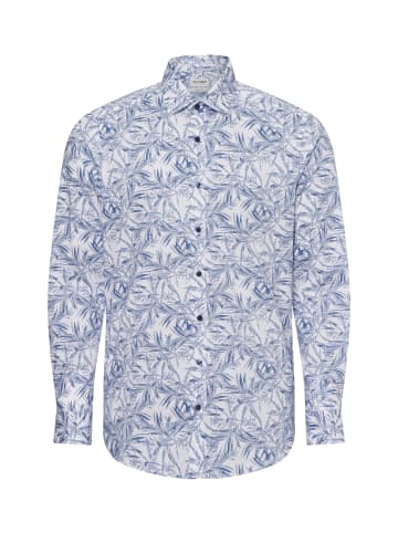 OLYMP  Hemd in blau weiß