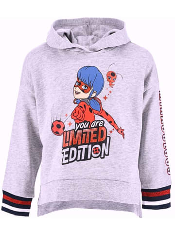 Miraculous Hoodie Miraculous Ladybug mit Glitzer in Grau