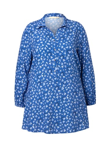 MIAMODA Hemdbluse in dunkles himmelblau