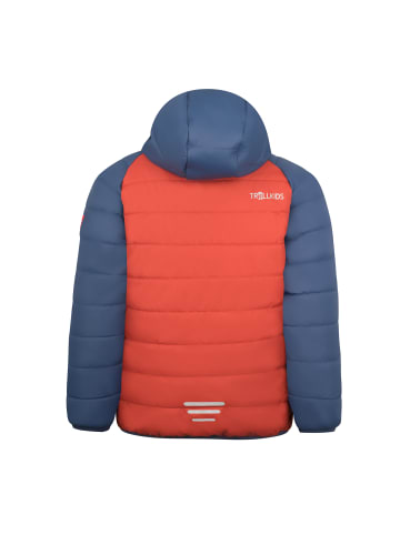 Trollkids Ski-/ Snowboardjacke Hafjell XT in red clay/mystic blue