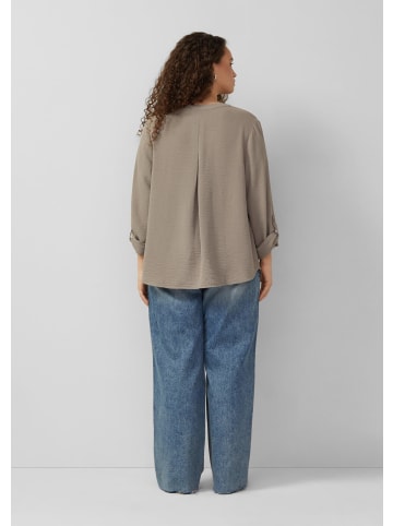 QS Bluse in 9625_braun