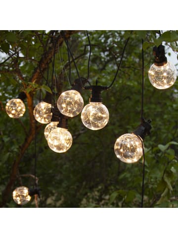 STAR Trading LED Party Lichterkette Circus 10 Kugeln 4,5m Garten Balkon für Außen