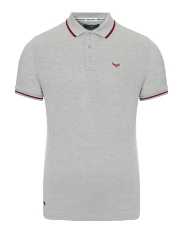 Threadbare Kurzarm-Polo THB Polo Brunello in Grau