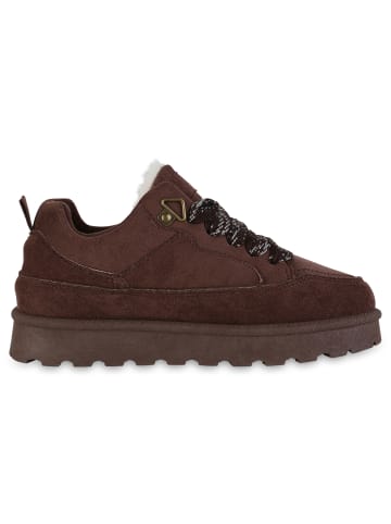 VAN HILL Sneaker Low Anneliese in Braun